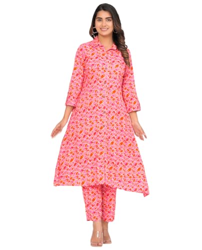 Image of TANISHA Women Co-Ord Set Kurta with Pant Set Outdoor Outfits Wear