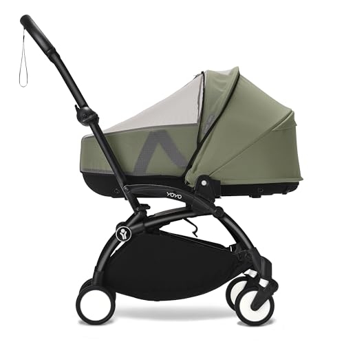 Mosquitera para el Capazo Recién Nacido para Stokke YOYO - Protege a tu bebé de los Insectos pequeños - Fácil de Instalar y Guardar - 100% Nailon