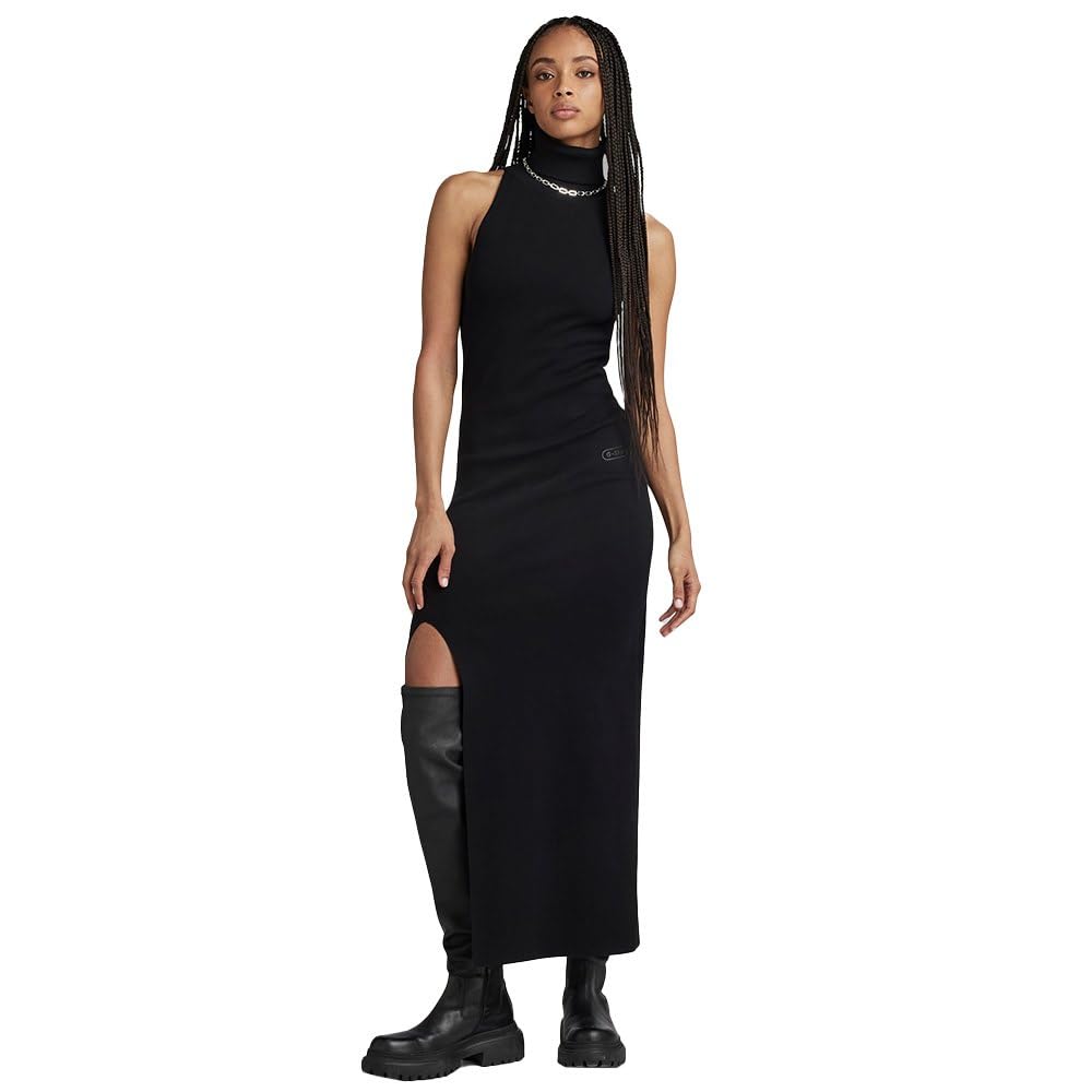 G-Star Women's NY RAW Slim Dress, Black (dk black D23927-D487-6484), XS
