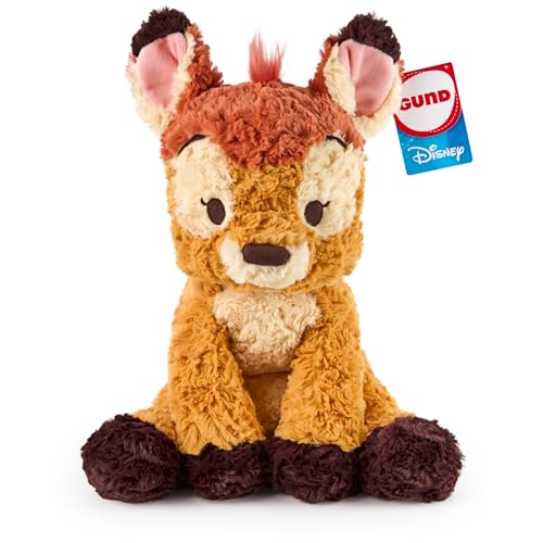 GUND Disney Official Bambi Plush, Disney Cozys Collection, Bambi Toys, Deer Stuffed Animal for Ages 1 and Up, Brown, 10”