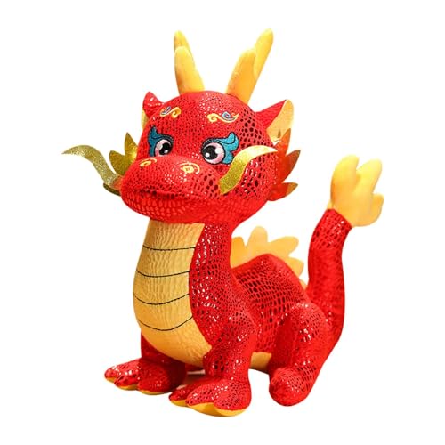 Amagogo Dragón de Peluche de dragón Chino, dragón de Peluche, muñeco de dragón de Juguete para sofá, Vacaciones, sofá, Restaurante, Decoraciones para el hogar Amagogo Dragón de Peluche de dragón Chino, dragón de Peluche, muñeco de dragón de Juguete para sofá, Vacaciones, sofá, Restaurante, Decoraciones para el hogar