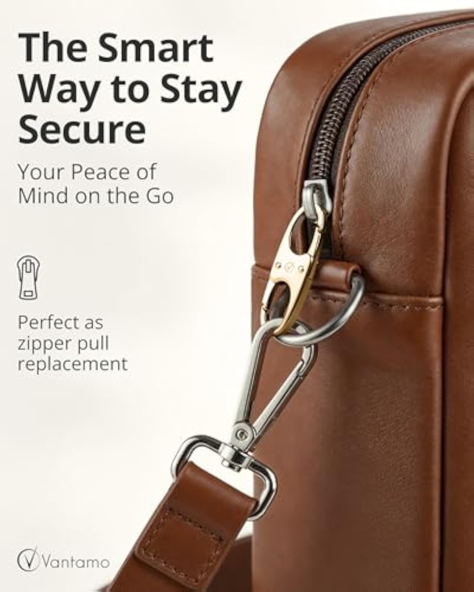 Dual-Lock Clips 4-Pack for Bags, Premium Zipper Security