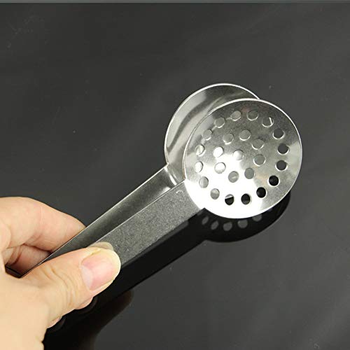 Lasenersm 1 Piece Stainless Steel Tea Bag Tongs Tea Tongs Strainer Tea Bag Squeezer Strainer Tea Tongs Grip Tea Bag Spoon Squeezer Tea Squeezer Tongs Strainer With Handle thumb #3