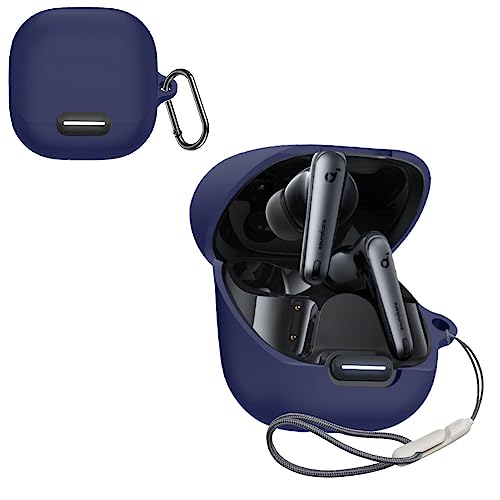 [KYK SHOW] For Anker Soundcore Liberty 4 NC �p �P�[�X ���C�����X�m�C�Y�L�����Z�����O�C���z���V���R�� �J�o�[ �����܂܏[�d�\ �ϏՌ��� �h���h�o �y�ʏ��^ �ی�P�[�X �����h�~ �j�����p ���[�P�[�X Anke