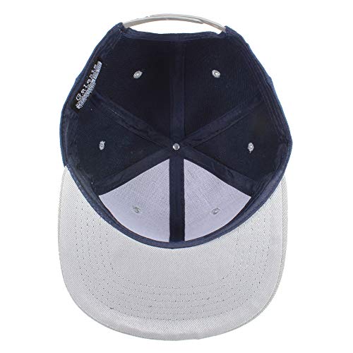 Image of Gelante Plain Blank Flat Brim Adjustable Snapback Baseball Caps LOT 6 Pack