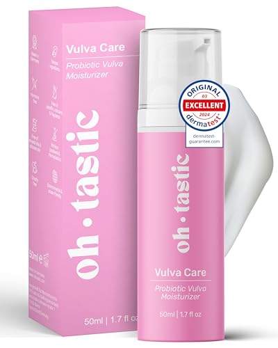 Crema íntima natural para la sequedad vaginal, picores e irritaciones – Hidratante vaginal con ácido láctico y pH adaptado, gel intimo mujer con probióticos - ohtastic - (50 ml)
