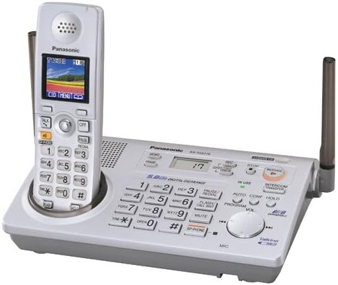 Panasonic KX-TG5776S 5.8 GHz FHSS GigaRange Expandable Digital Cordless Phone System AD