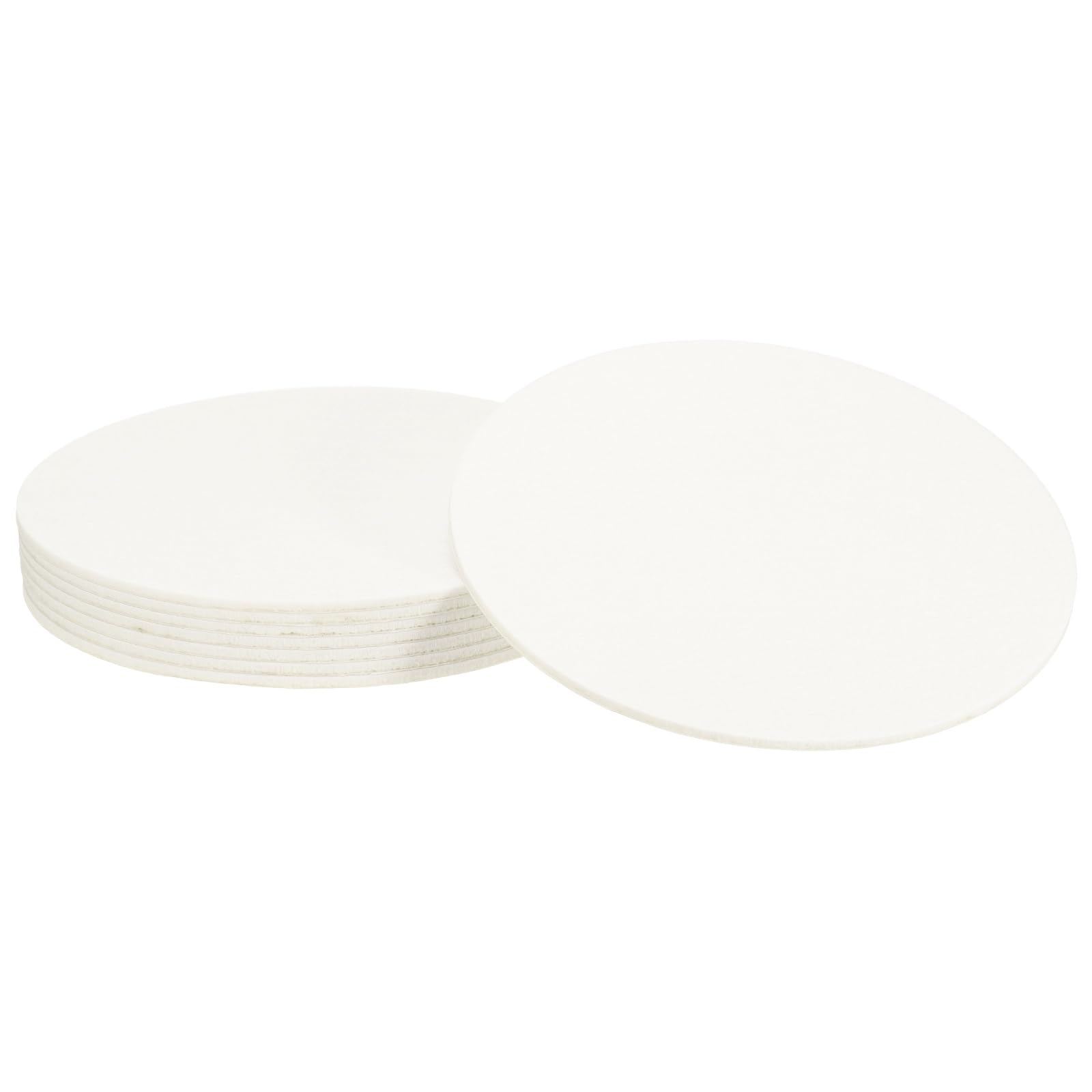 Patins antidérapants pour meubles en feutre blanc de 20,3 cm
