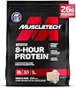 MuscleTech Platinum Proteína de 8 Horas en Polvo - Pastel de Vainilla, 50 Porciones | 7 Fuentes de Proteína Premium con Proteína de Suero y Caseína para Aumentar Músculo Magro, Fuerza y Mejorar la Recuperación 4.63 Libras (Paquete de 1) 2