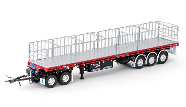 ACE HOBBY Drake for MaxiTRANS Freighter Flat Top Road Train Trailer Set - National Heavy Haulage NHH Limited Edition 1/50 DIECAST Truck Pre-Built Model