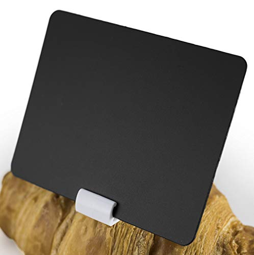 Set Of 10 Small Chalkboard Signs 3X4 Inches With Skewers - Food Signs For Party Buffet, Mini Chalkboard Sign, Food Display Card, Kitchen Tabletop Chalkboards, Standing Menu Boards For Wedding #TOP1