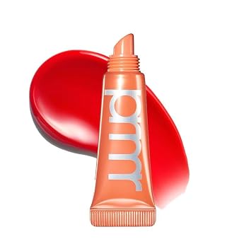Primera Lip Retinol Serum Tube #Sky Coral | Tinted Hydrating Lip Oil & Gloss, Korean Lip Stain made with Collagen, Long-lasting Plumping & Moisturizing Lip Care Serum 0.24 oz / 7g