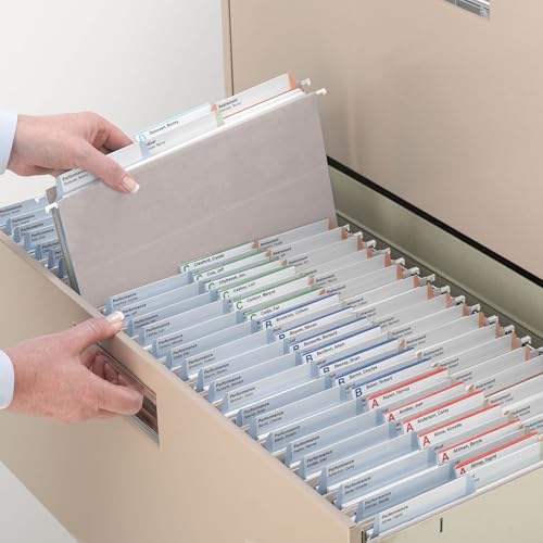 Smead Tuff Hanging Folder Easy Slide Tab - Legal, Steel Gray, 18 Per Box (64093) by Smead - Used condition - CA$27.29