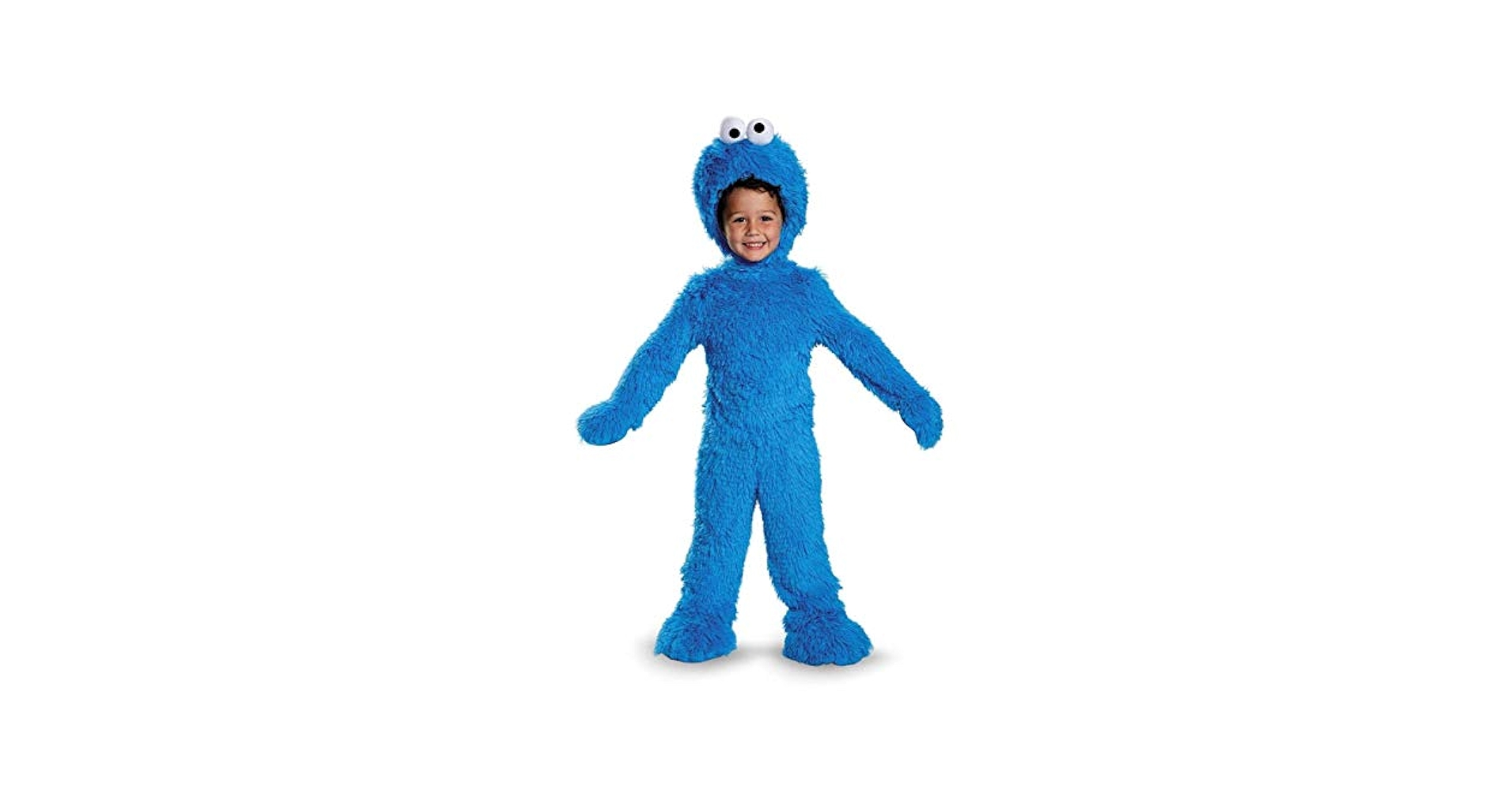 Amazon.com: Cookie Monster Extra Deluxe Plush Costume, (6-12