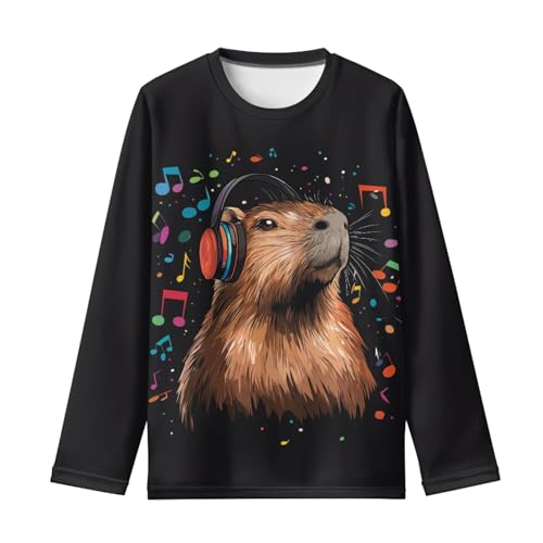 HUIACONG Children Boys T Shirt for Girls Long Sleeve Tshirts for Kids