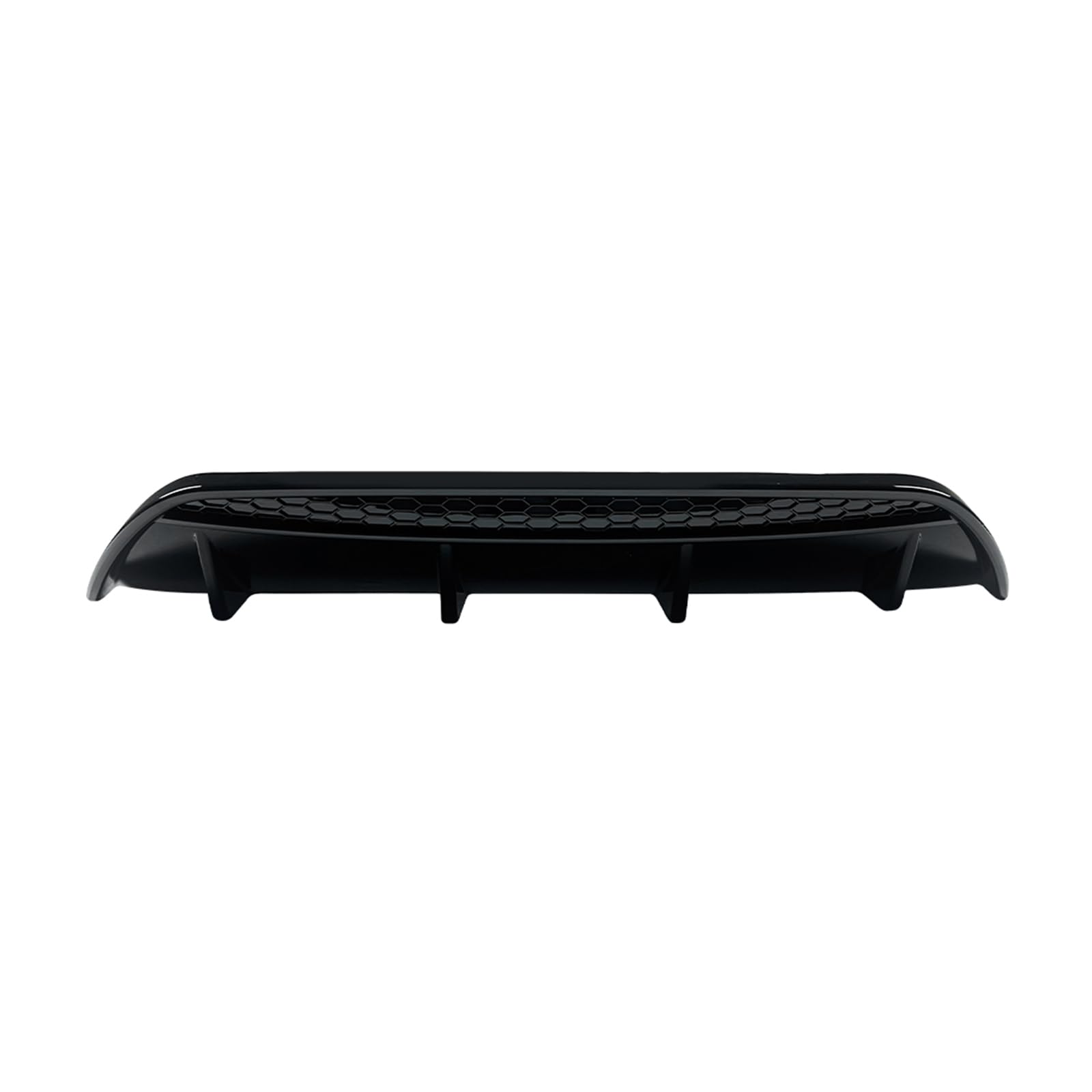 Diffusore labbro paraurti posteriore kit carrozzeria per Alfa Romeo Stelvio 2017-2024 nero lucido/aspetto fibra di carbonio