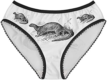 SpreadPassion Jaguarundi Panties,Jaguarundi Underwear, Briefs, Cotton Briefs, Funny Underwear, Panties For Women