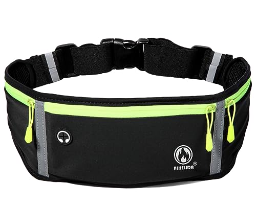 Image of Running Belt for Women Men - Best Comfortable Fanny Pack Waist Pack Bag Pouch Running Phone Holder That Fit All Phone Models and Fit All Waist Sizes for Running, Workouts, Cycling, Traveling