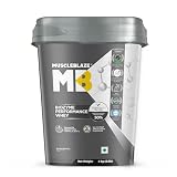 MuscleBlaze Biozyme Performance Whey Protein Powder, Triple Chocolate (4x1kg / 2.2lbs) 4kg