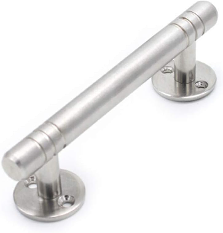 Stainless Steel Furniture Drawer Pulls Cupboard Knobs Brushed Nickel Bathroom Cabinet T Bar Handle