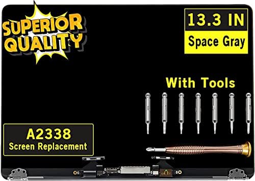YUSE Écran de rechange A2338 13,3 pour MacBook Pro 2020 M1 2022 M2