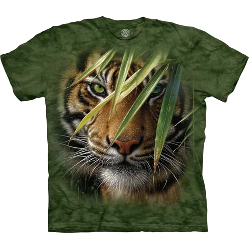 The Mountain Emerald Forest Adult T-Shirt, Green, XL