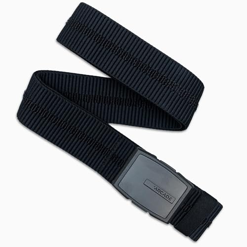 Image of Arcade Experience Unisex Belt, Heavy Duty Elastic Webbing, Non-Metal Travel Friendly Buckle