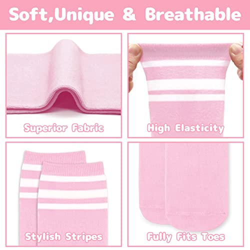 Baby Knee High Socks Baby Girl Knee High Socks Girls Soccer Socks Youth Soccer Socks Girls Toddler Soccer Socks Pink3