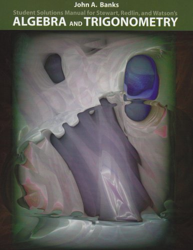 Student Solutions Manual for Stewart/Redlin/Wat... 0534382665 Book Cover