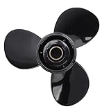 Ausla per Barca, 10 3/8 X 13 Marina in Lega di Alluminio per Motori Fuoribordo da 9.9 15 18 20 25, con Numeri OEM 48-19640A 40 48-73136A 45-816704A 45