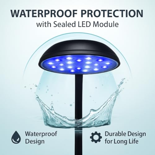 Image of LY-307B 6W LED Aquarium Light | Compact Clip-On Fish Tank Lamp for Small Tanks Up to 2 ft | 360 Adjustable Arm, Waterproof & Energy-Saving Lighting for Aquatic Plants