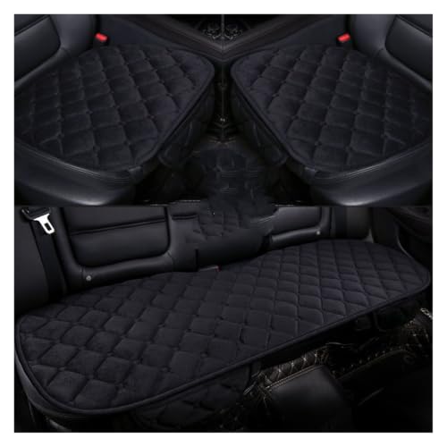 Housse de siège de voiture universelle pack 3 pièces noir