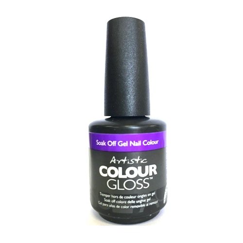 Esmalte gel violeta para diseño de uñas de fiesta con acabado soak off brillante Fly 03056