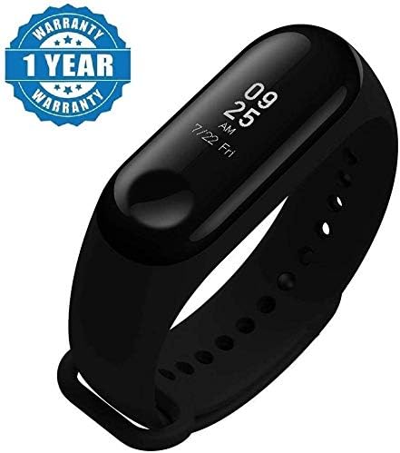 Captcha M3 Band Bluetooth 4.0 Sweatproof Smart & Sleek Fitness Wristband with Heart Rate Monitor Tracker