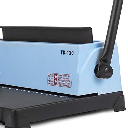 Vevor Spiral Coil Binding Machine 34 Holes,Wire Binding Machine 120 Sheets,Spiral Binding Machine A4,Binding Machine,Coil Binding Machine For Office, Store #TOP6