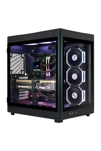 ZOTAC MEK AI-Enhanced Gaming PC Desktop Computer - NVIDIA GeForce RTX 5090, AMD Ryzen 7 9800X3D Up to 5.2GHz, 32GB DDR5 RGB, 2TB NVME M.2 SSD, 1200W G PSU, WiFi, Windows 11