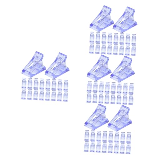 Clips pour outils de manucure POPETPOP 80 pièces et faux ongles accessoires pour salon de beauté
