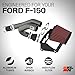 K&N Cold Air Intake System: High-Flow Air Filter, Increase Performance & Towing: Compatible with 2015-2025 FORD Expedition, F150, F150 Raptor, 77-2617KC