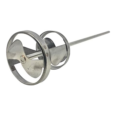 Jiffy Mixer CO. ES 3/8" Shaft 2-5 Gallon Stainless Steel Mixing Blade Cover
