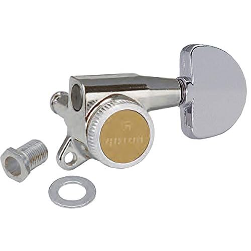 Gotoh® »SG381 MG-T - GUITAR MACHINE HEADS« 1 Set Clavijas con bloqueo para guitarra eléctrica - 3L/3R - 1:16 Ratio - Color: Chrome
