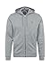 Price comparison product image Lyle & Scott Men's Zip Through Hoodie, Grey (Mid Grey Marl T28),L