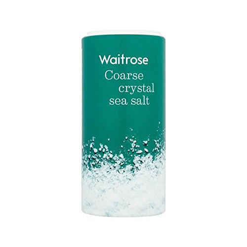 �e���C�̉��̌�����350�O���� (Waitrose) (x 2) - Coarse Sea Salt Crystals Waitrose 350g (Pack of 2)