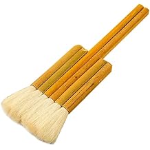 Professional Hake Brush for Watercolor Hake Art Paintbrushes Hake Brushes Sheep Hair Hake Brushes for Pottery
