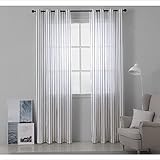 -- Style de rideau à œillets : nos rideaux à œillets ne peuvent être montés que sur une tringle à rideau de moins de 3,5 cm de diamètre