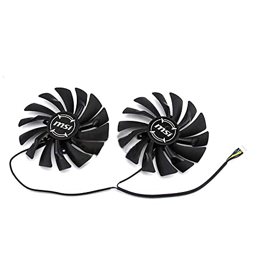 Graphics Card Cooling Fan Compatible for MSI GTX 1060 1070 1080 Armor OC Graphics Card Cooling Fan PLD10010S12HH Shrandi