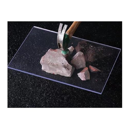 Feuille de plastique polycarbonate et acrylique transparente pour vitrage - 4