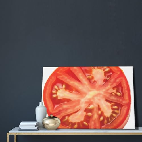 Impression toile tomate 40x60 cm tableau moderne de cuisine à suspendre