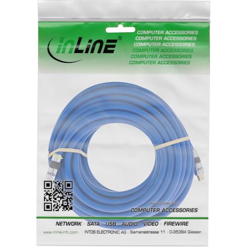 InLine 89947P S-VHS Kabel, PREMIUM, vergoldete Stecker, 4pol mini DIN Stecker / Stecker, 0,5m