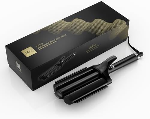 ghd Curve® Professional Hair Curling Irons & Wands | Soft Waves, Classic and Tight Curls | 0.5 –1.5 Inch Barrels’ | 365ºF Styling Temp Preventing Heat Damage + Auto Sleep Mode