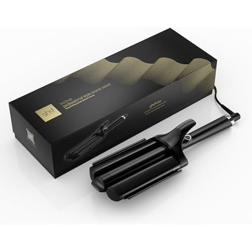 ghd Wave Triple Barrel Hair Waver, 1.3" Barrel, Black